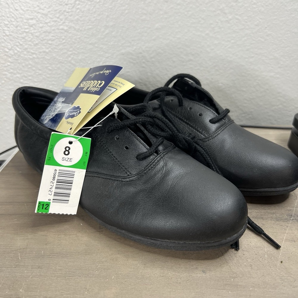 Vintage NOS Cobbie Cuddlers Dream Air Women's Leather Walking Shoe Waitress Sz 8